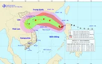 Bão số 11 cách quần đảo Hoàng Sa khoảng 600km