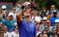 Del Potro thắng trận đầu tiên tại Pháp mở rộng sau 5 năm vắng mặt