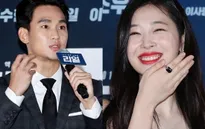 Kim Soo Hyun ngượng ngùng nói về cảnh "nóng" với Sulli