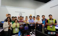 SEA Games 29: Giành HCV đầu tiên cho TTVN, Thuý Vi xuất hiện ấn tượng tại trường quay của VTV ở Malaysia