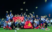 VIDEO: Khoảnh khắc ĐT nữ Việt Nam đăng quang ngôi vô địch bóng đá nữ SEA Games 29