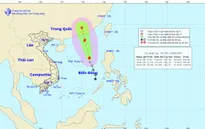Áp thấp nhiệt đới mạnh lên thành bão số 1 trên Biển Đông