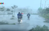 Đường phố Tuy Hòa (Phú Yên) tan hoang sau bão số 12