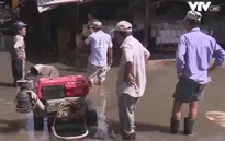 200 hộ dân TP.HCM loay hoay bơm nước chống ngập