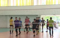 ĐT bóng chuyền nữ Việt Nam tích cực tập luyện