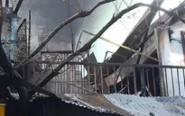 Cháy cơ sở may mặc tại TP.HCM