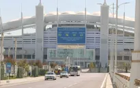Thành phố Ashgabat trước giờ khai mạc Đại hội thể thao trong nhà và võ thuật châu Á 2017