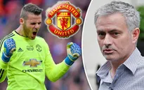 Jose Mourinho báo tin mừng về chấn thương của De Gea