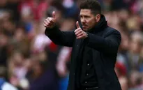 Atletico Madrid chắc suất Champions League, Simeone "thở phào"