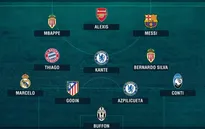 Đội hình tiêu biểu châu Âu mùa 2016/17 vắng bóng Ronaldo