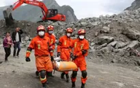 Trung Quốc: Điều máy bay không người lái tham gia cứu hộ động đất