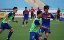 Buổi tập cuối của ĐT U22 Việt Nam và đội Các ngôi sao K.League