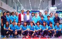 ĐT bóng đá nữ Việt Nam trở về sau thành tích ấn tượng tại SEA Games 29