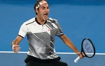 Khuất phục Nishikori sau 5 set, Federer giành vé vào tứ kết Australia mở rộng 2017