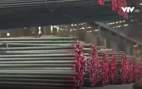 Giá thép tăng mạnh theo giá thế giới