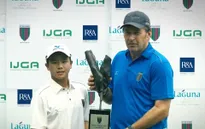Ý nghĩa của vòng chung kết giải golf Faldo Series Châu Á 2017