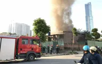 Hà Nội: Cháy nhà trên phố Trung Kính, 1 người thiệt mạng