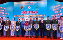 Hàng trăm y, bác sĩ tham gia Hội thao kỹ thuật sáng tạo tuổi trẻ ngành y tế