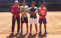 ĐT quần vợt Việt Nam để ĐT Iran dẫn trước 2-0 ở Davis Cup