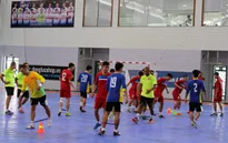 ĐT Futsal nam Việt Nam trước trận ra quân tại SEA Games 29