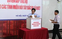 Đài THVN tổ chức quyên góp ủng hộ đồng bào các tỉnh Tây Bắc