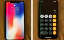 iPhone X dính lỗi sọc màu xanh trên màn hình