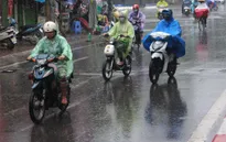 Không khí lạnh tăng cường gây mưa ở miền Trung