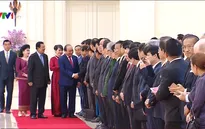 Lễ đón chính thức Thủ tướng Nguyễn Xuân Phúc thăm Campuchia