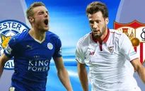 2h45 ngày mai (15/3) VTV3 trực tiếp bóng đá lượt về vòng 1/8 Champions League: Leicester City vs Sevilla