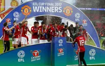 VIDEO Không khí náo nhiệt trong phòng thay đồ của Man Utd sau chức vô địch EFL Cup
