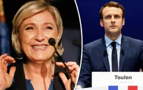Ông Macron và bà Le Pen dẫn đầu vòng 1 bầu cử Tổng thống Pháp