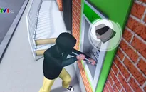 Anh trang bị máy ATM phun gel theo dõi tội phạm
