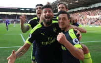 Kết quả bóng đá châu Âu đêm 13/5 rạng sáng 14/5: Man City 2-1 Leicester City, Stoke 1-4 Arsenal, Atalanta 1-1 AC Milan