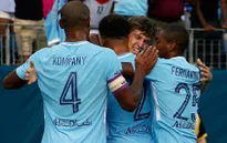 Manchester City giành thắng lợi dễ dàng trước Tottenham ở International Champions Cup