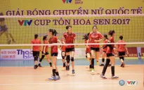 VTV Cup Tôn Hoa Sen 2017: ĐT bóng chuyền nữ Việt Nam tập buổi đầu tiên tại Hải Dương