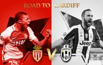 01h45 ngày 4/5 - Bán kết lượt đi Champions League: AS Monaco và Juventus (Trực tiếp trên VTV3)