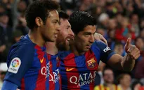 Tam tấu MSN tái hợp trong trận gặp Espanyol