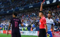 Nhạo báng trọng tài, Neymar lỡ dở El Clasico