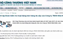 Bộ Công Thương lập đoàn kiểm tra hoạt động bán hàng đa cấp của Nhã Khắc Lâm