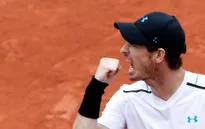 Pháp mở rộng 2017: Murray vượt khó đánh bại Del Potro trong 3 set