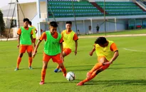 ĐT U18 Việt Nam tích cực tập luyện chuẩn bị dự giải quốc tế Asean- Côn Minh 2017