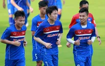 Sáng nay (6/6), ĐT Việt Nam bắt đầu tập luyện chuẩn bị cho trận đấu gặp Jordan