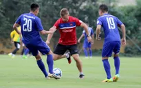 VIDEO: ĐT U22 Việt Nam tập buổi đầu tiên tại Hà Nội
