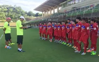 Một số hình ảnh ĐT nữ Việt Nam trong ngày đầu tiên tập huấn tại Nhật Bản