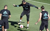 Hăng hái tập luyện, Ronaldo chắc suất ở El Clasico