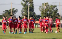 U23 Việt Nam trở lại sân tập, tích cực hướng tới trận đấu gặp U23 Uzbekistan