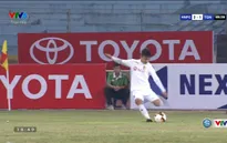 VIDEO: Cú sút phạt tuyệt đẹp của Quang Hải vào lưới Than Quảng Ninh