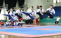 Buổi tập đặc biệt của ĐT Taekwondo Việt Nam