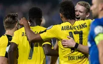Aubameyang tỏa sáng, Dortmund đánh bại Leipzig