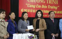 Quỹ Tấm lòng Việt hỗ trợ Trường mầm non Lam Điền 20 triệu đồng để cải thiện cơ sở vật chất